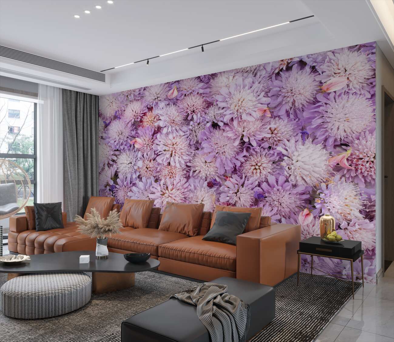Fototapeta Asters Asters w bukiecie