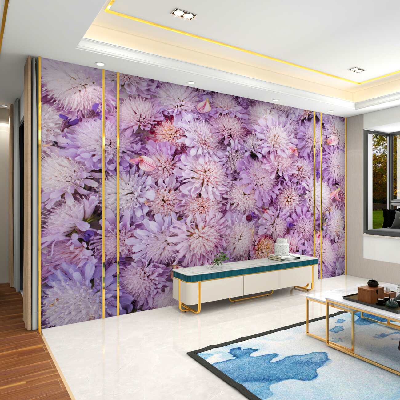 Fototapeta Asters Asters w bukiecie