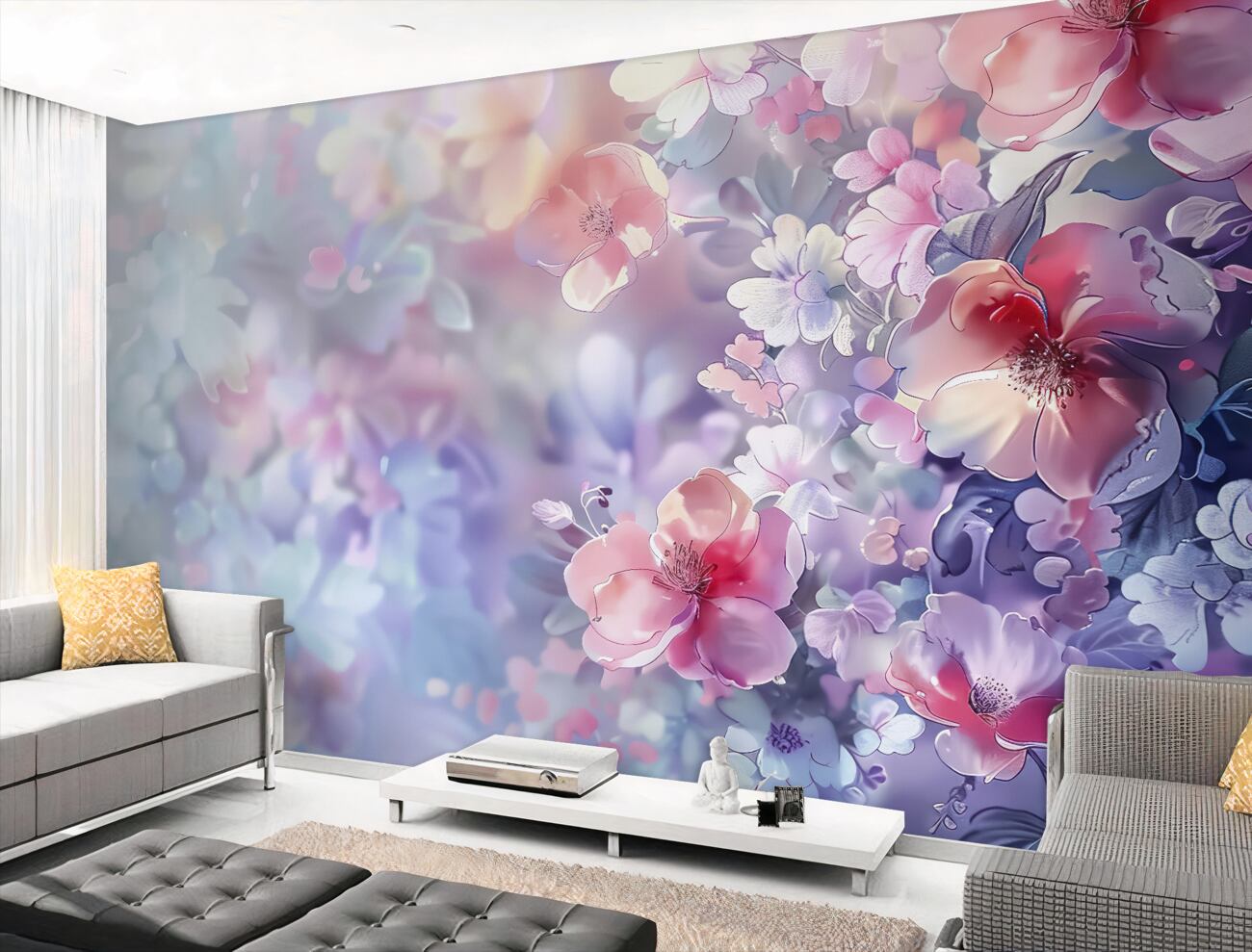 Fototapeta Kwitnie liliowe ogród