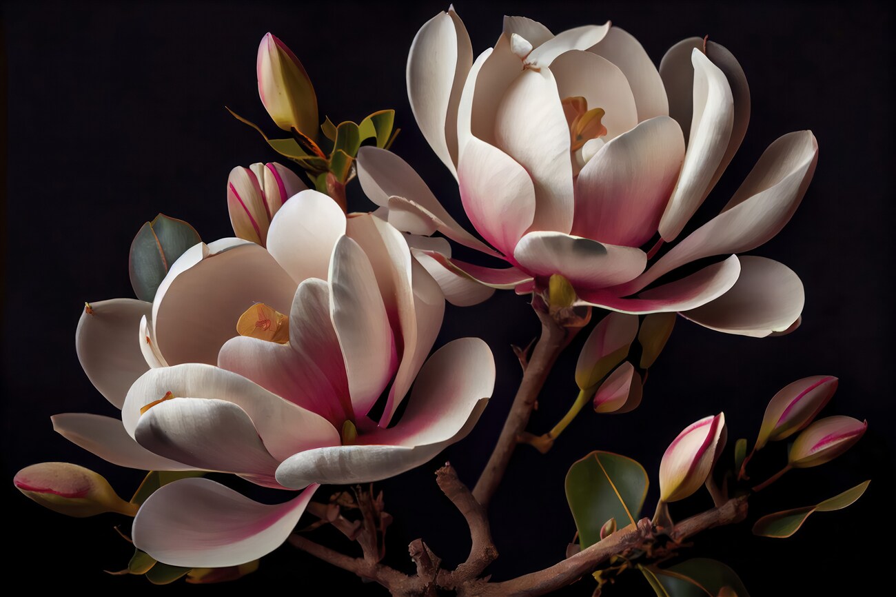 Fototapeta Magnolia to obszerne światło