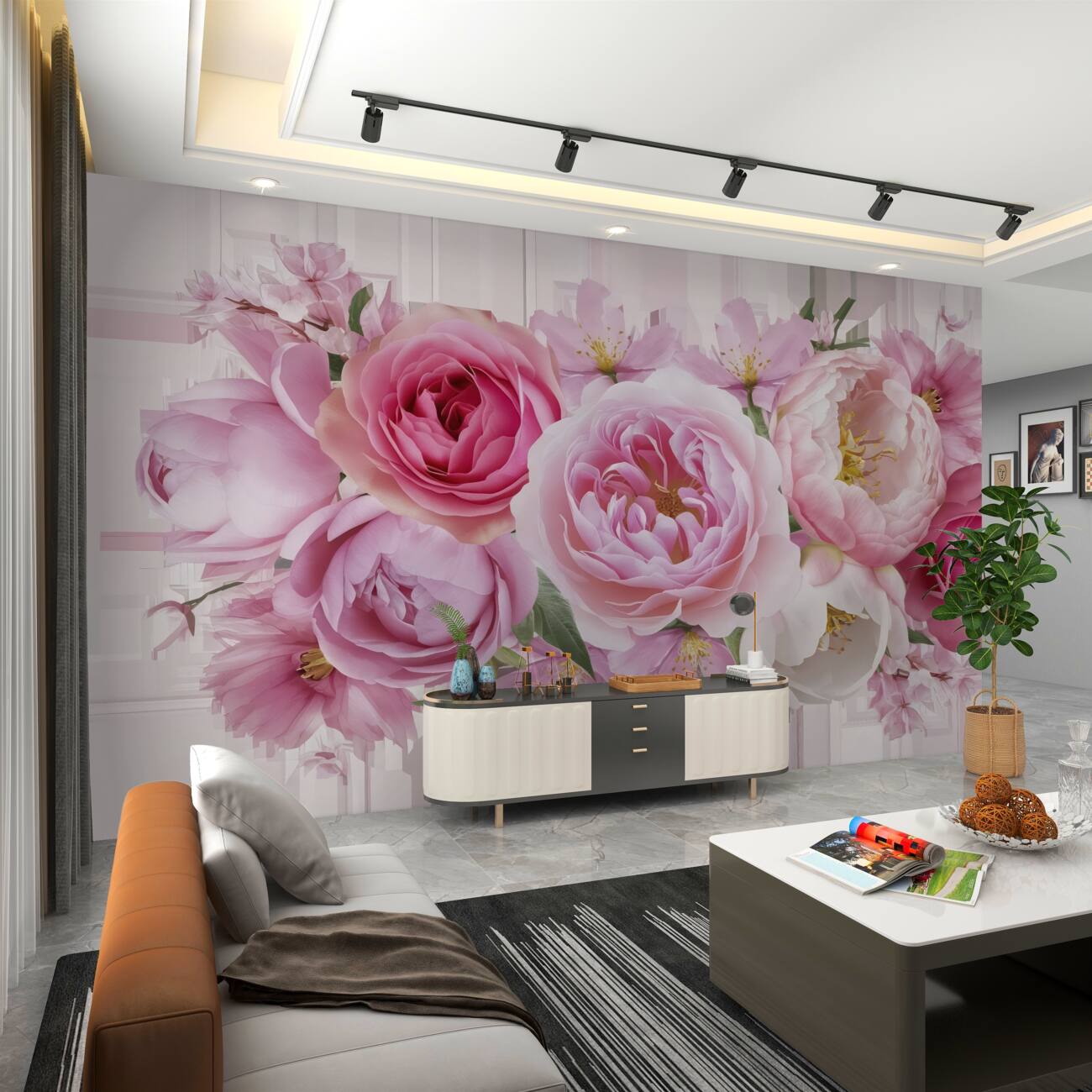 Fototapeta Kompozycja Astra i Rose