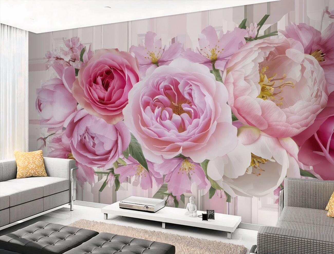 Fototapeta Kompozycja Astra i Rose