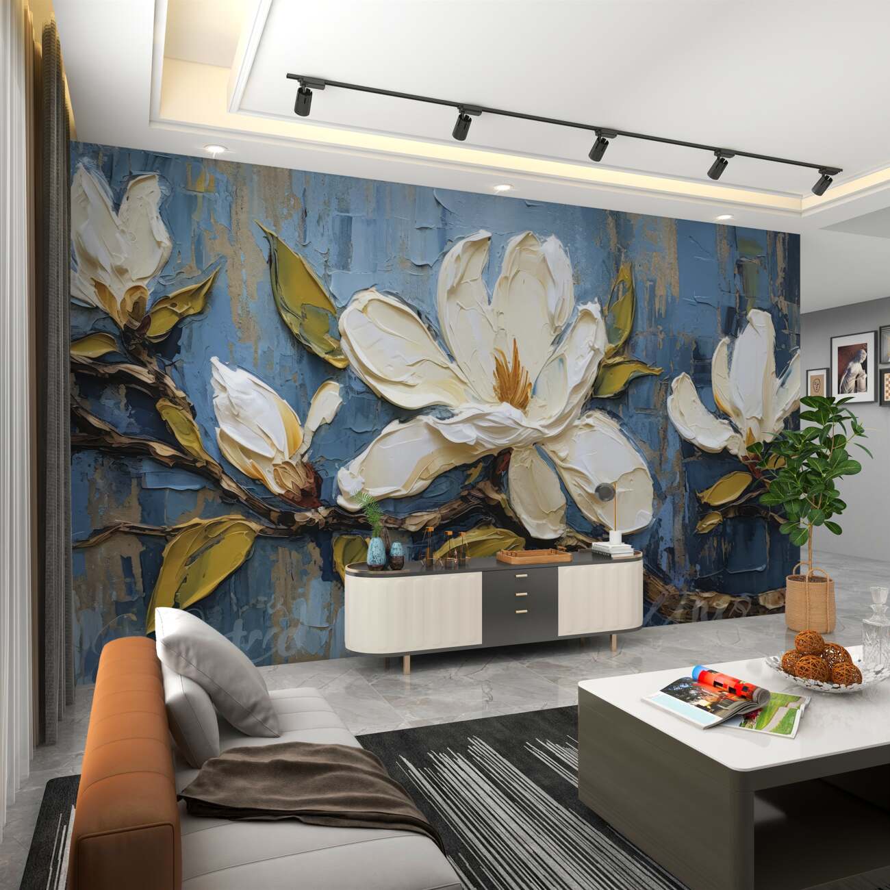 Fototapeta Tom 3D Magnolia