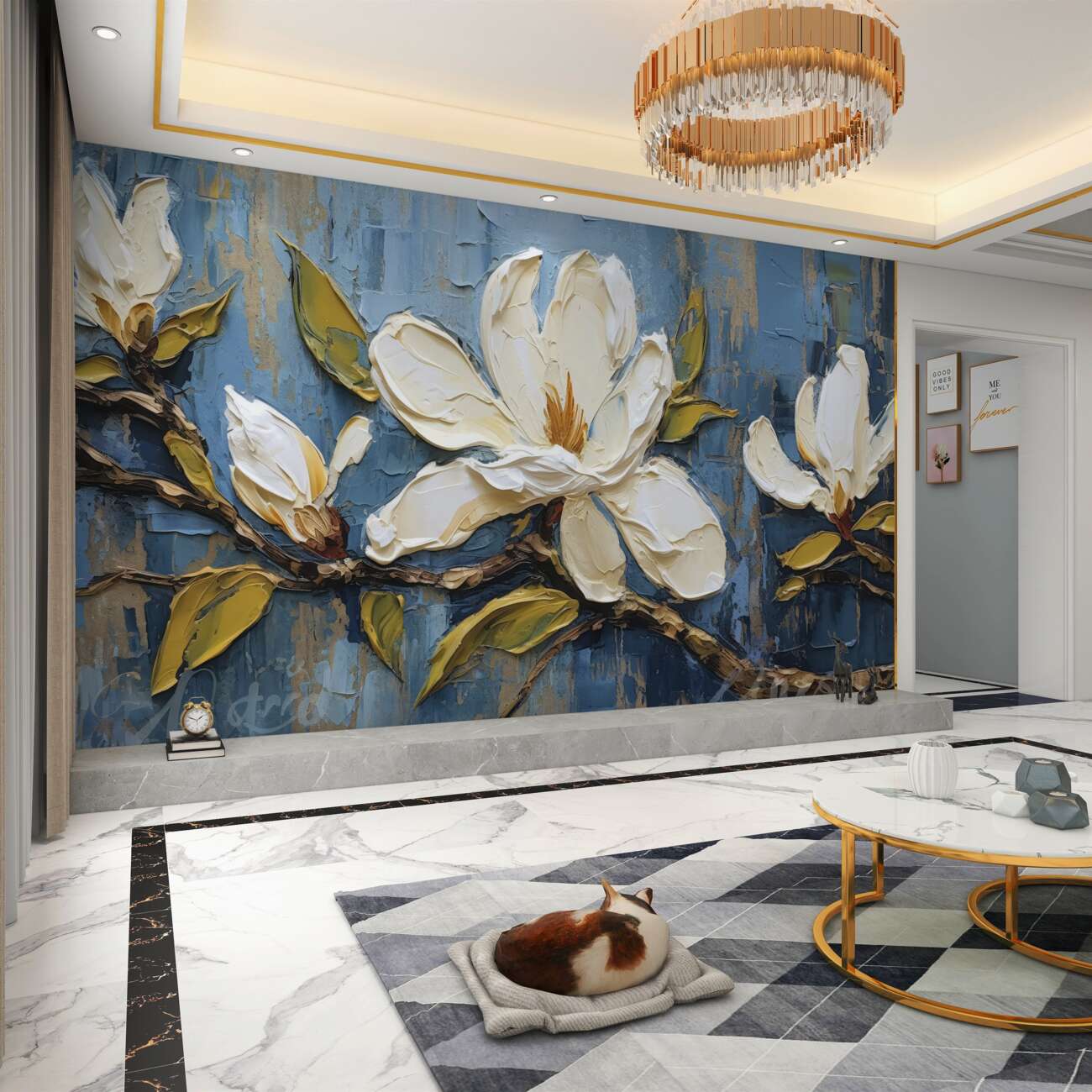 Fototapeta Tom 3D Magnolia