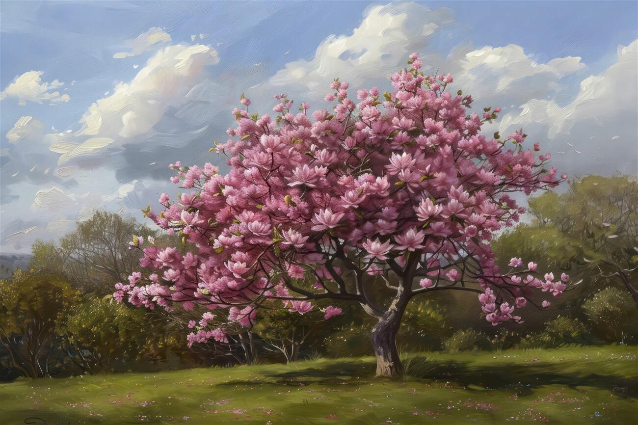 Fototapeta Kwitnące drzewo sakura