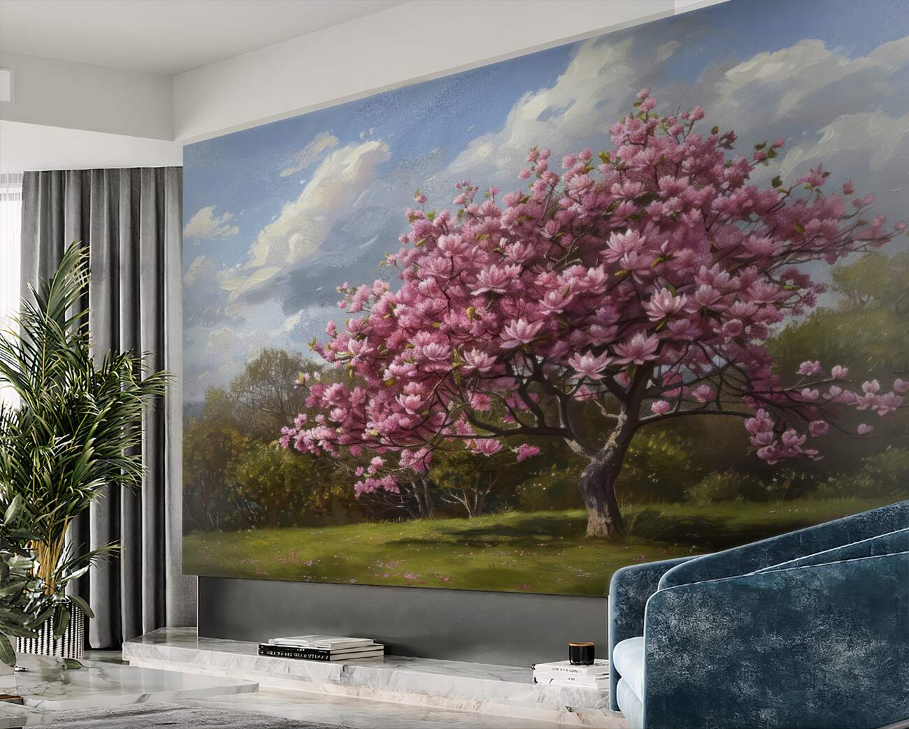 Fototapeta Kwitnące drzewo sakura