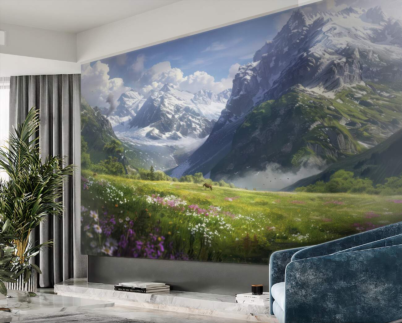 Fototapeta Pole Meadow -Girsky
