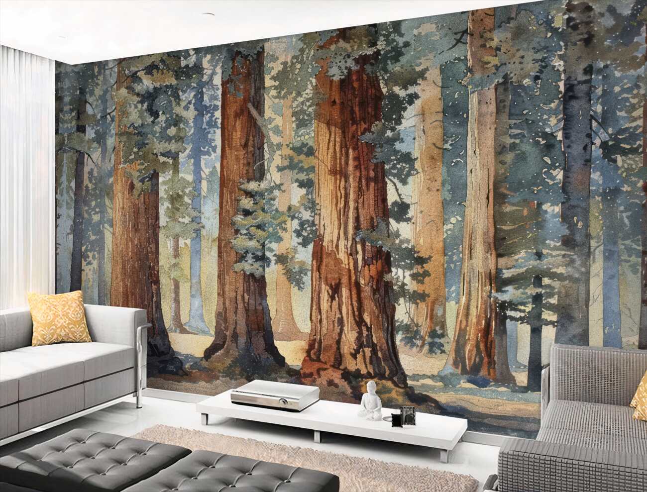 Fototapeta Smukła stara sosna