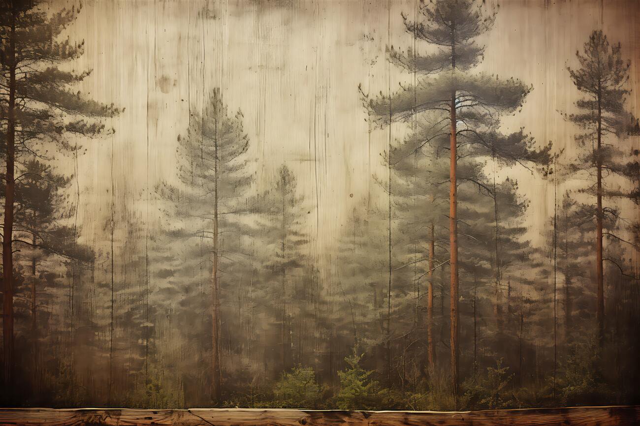 Fototapeta Krajobraz leśny
