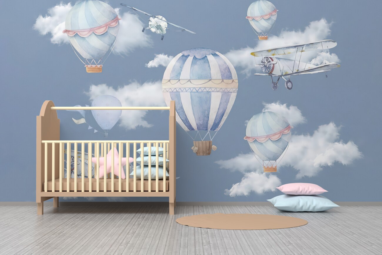 Fototapeta Balony i samoloty