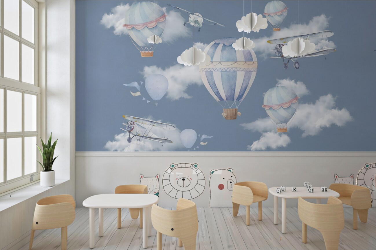 Fototapeta Balony i samoloty