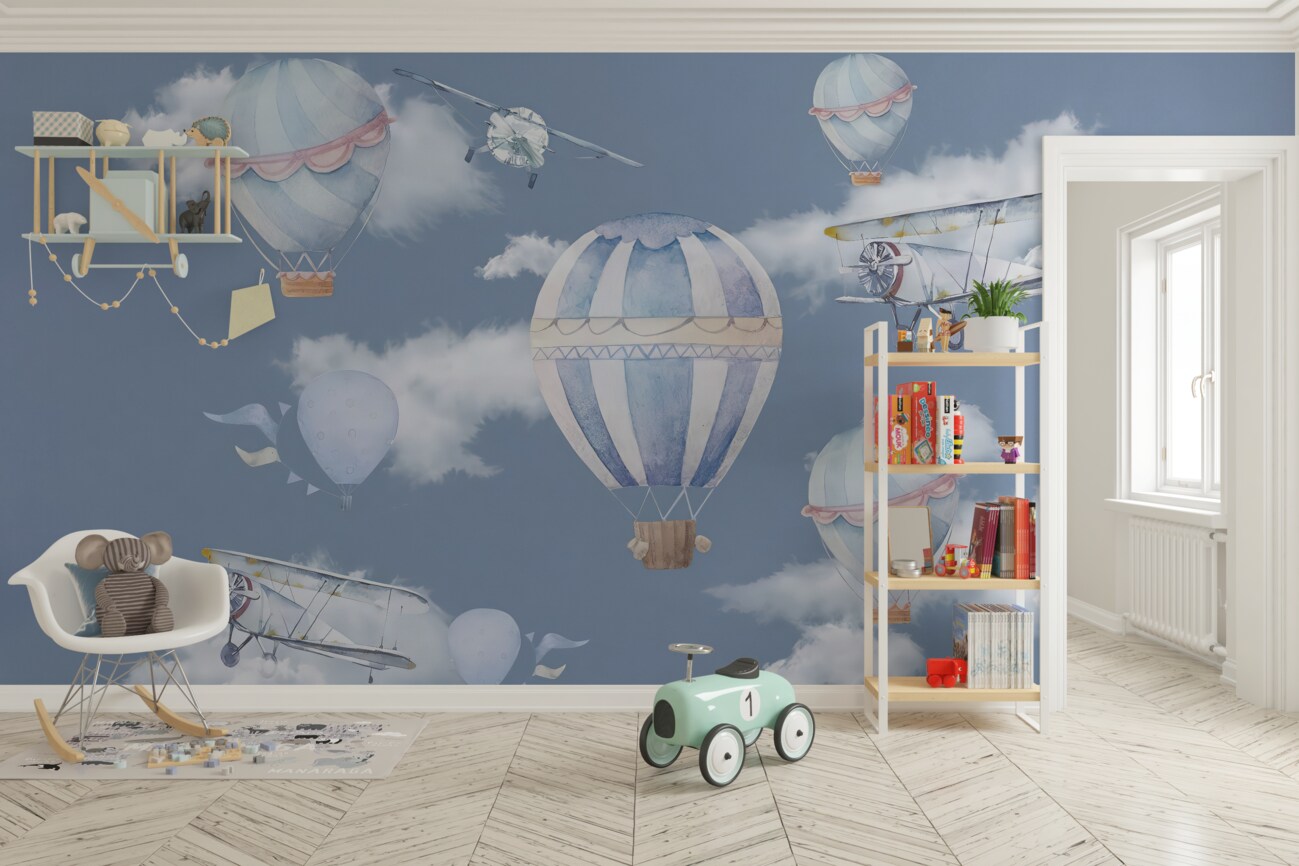 Fototapeta Balony i samoloty
