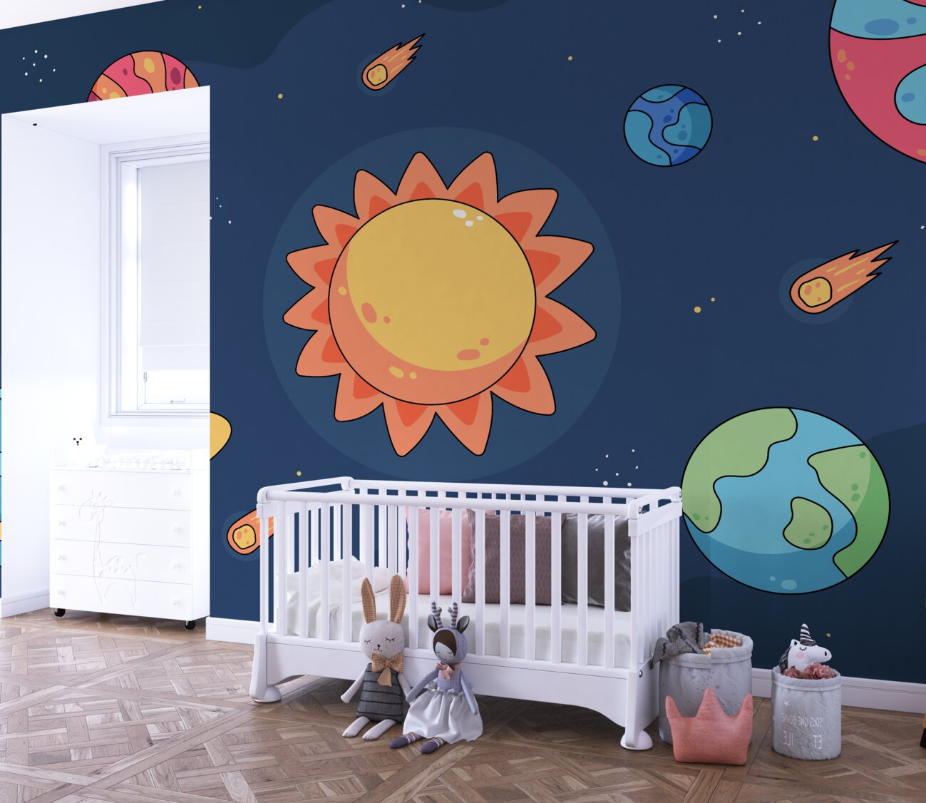 Fototapeta Planety układu słonecznego