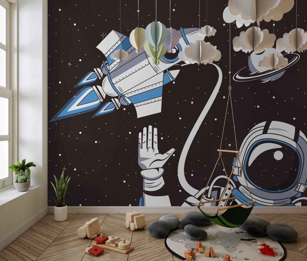 Fototapeta Astronauta i przestrzeń
