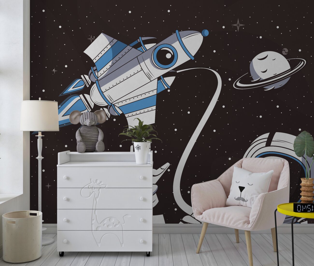 Fototapeta Astronauta i przestrzeń