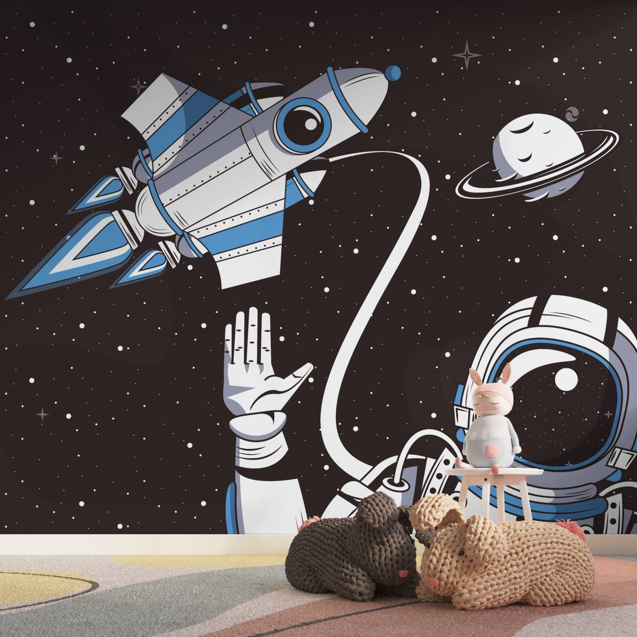 Fototapeta Astronauta i przestrzeń