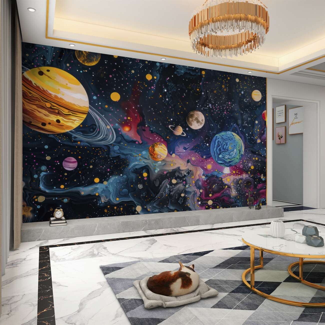 Fototapeta Orbity i planety