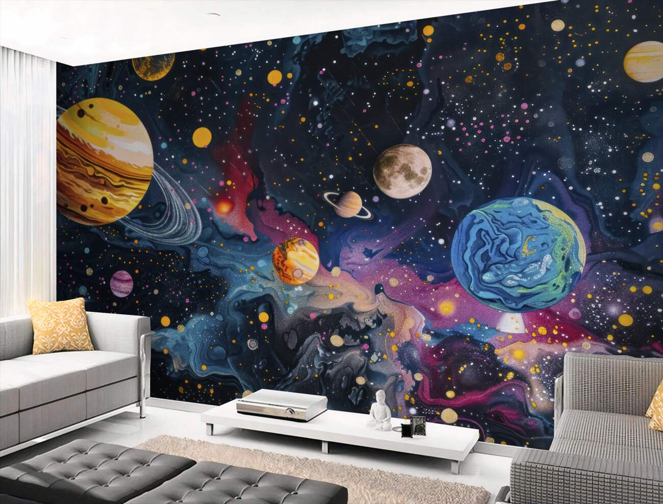 Fototapeta Orbity i planety
