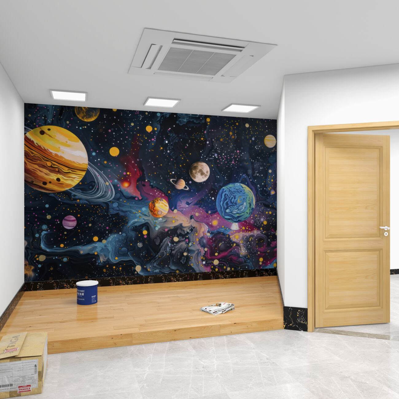 Fototapeta Orbity i planety