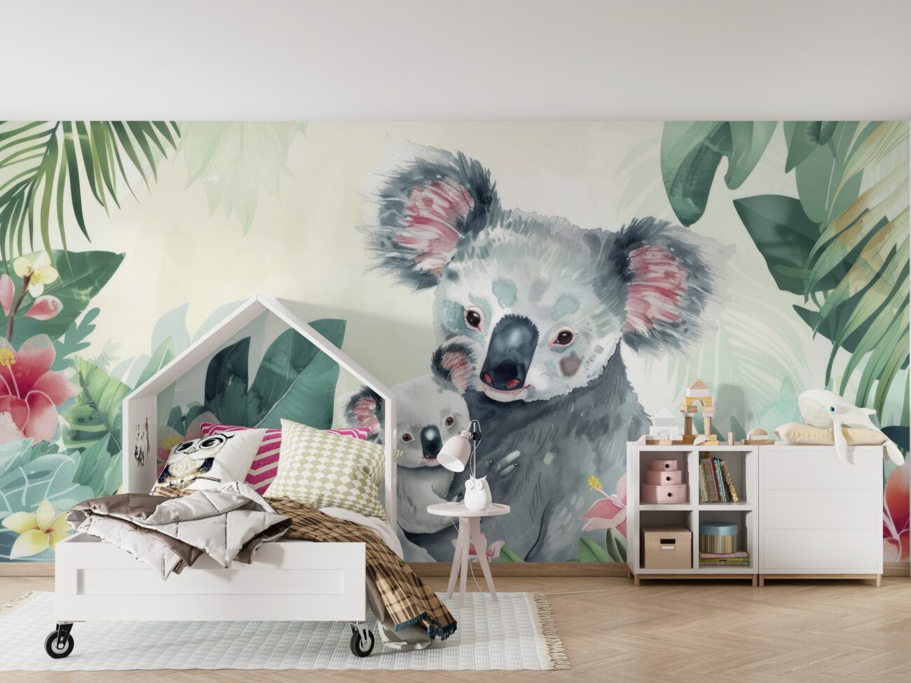 Fototapeta Mama koala z dzieckiem