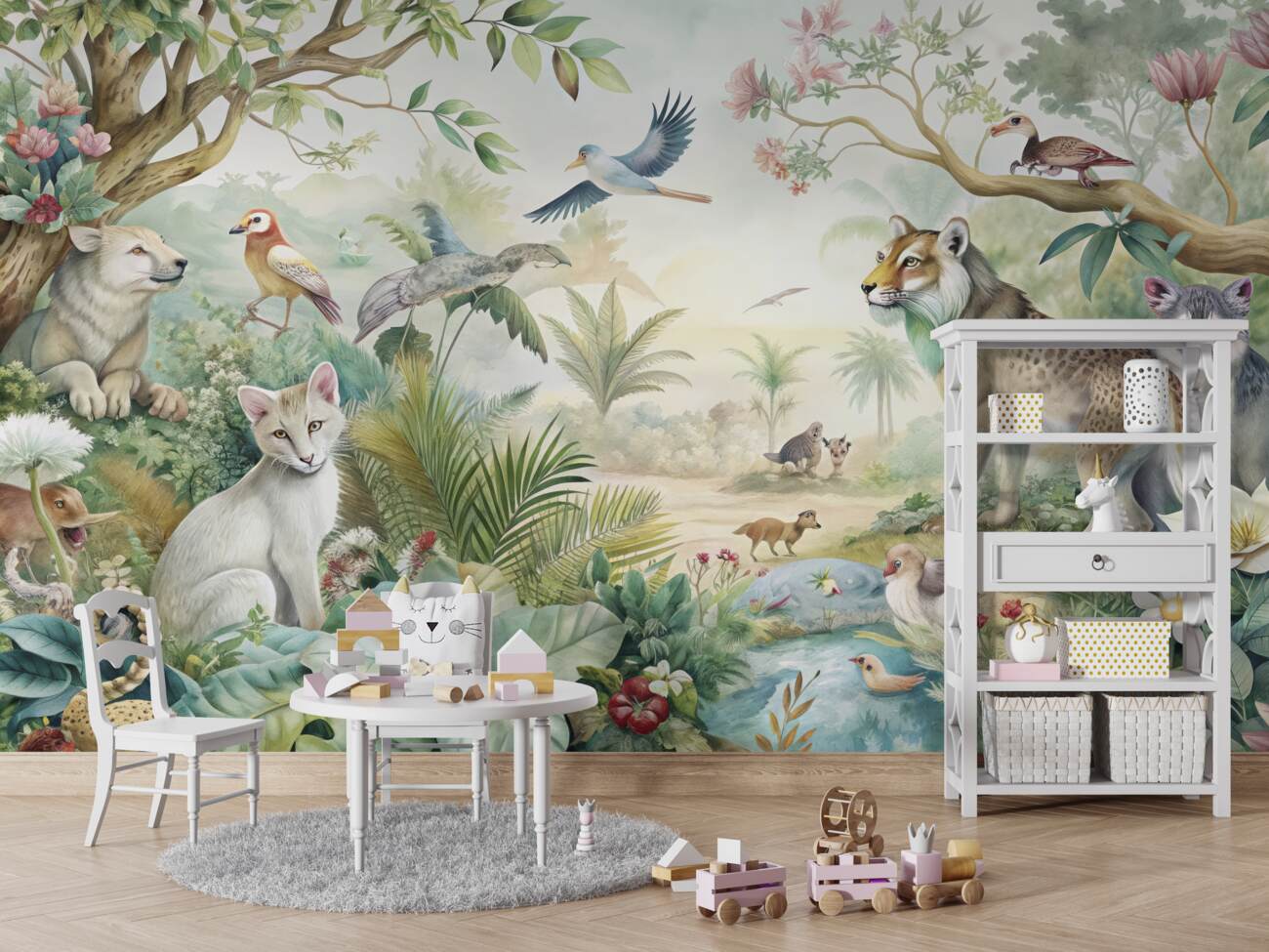Fototapeta Rano w Magic Jungle