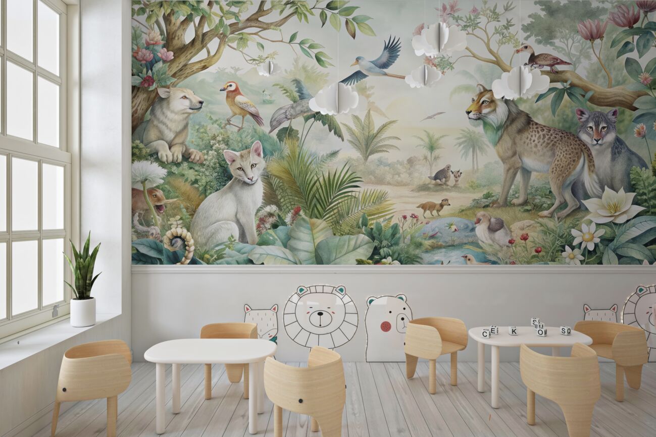 Fototapeta Rano w Magic Jungle