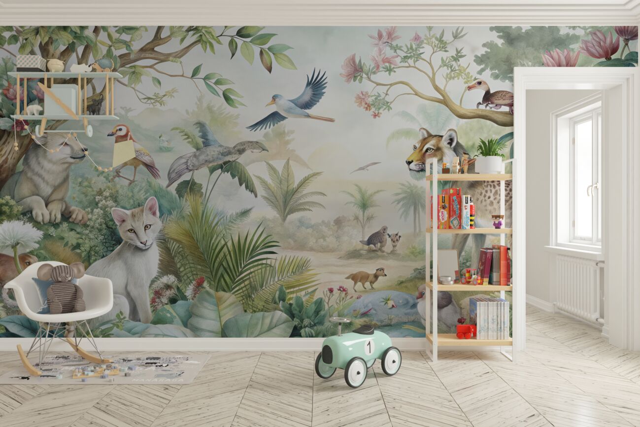 Fototapeta Rano w Magic Jungle